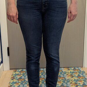 Madewell High Rise Skinny Jeans, Size 28